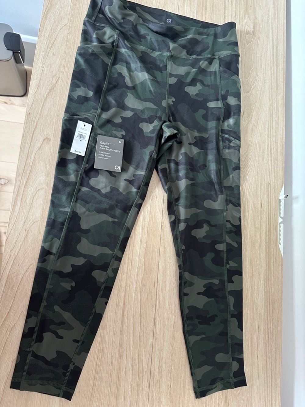 all in motion women’s Dark Green Camo Leggings